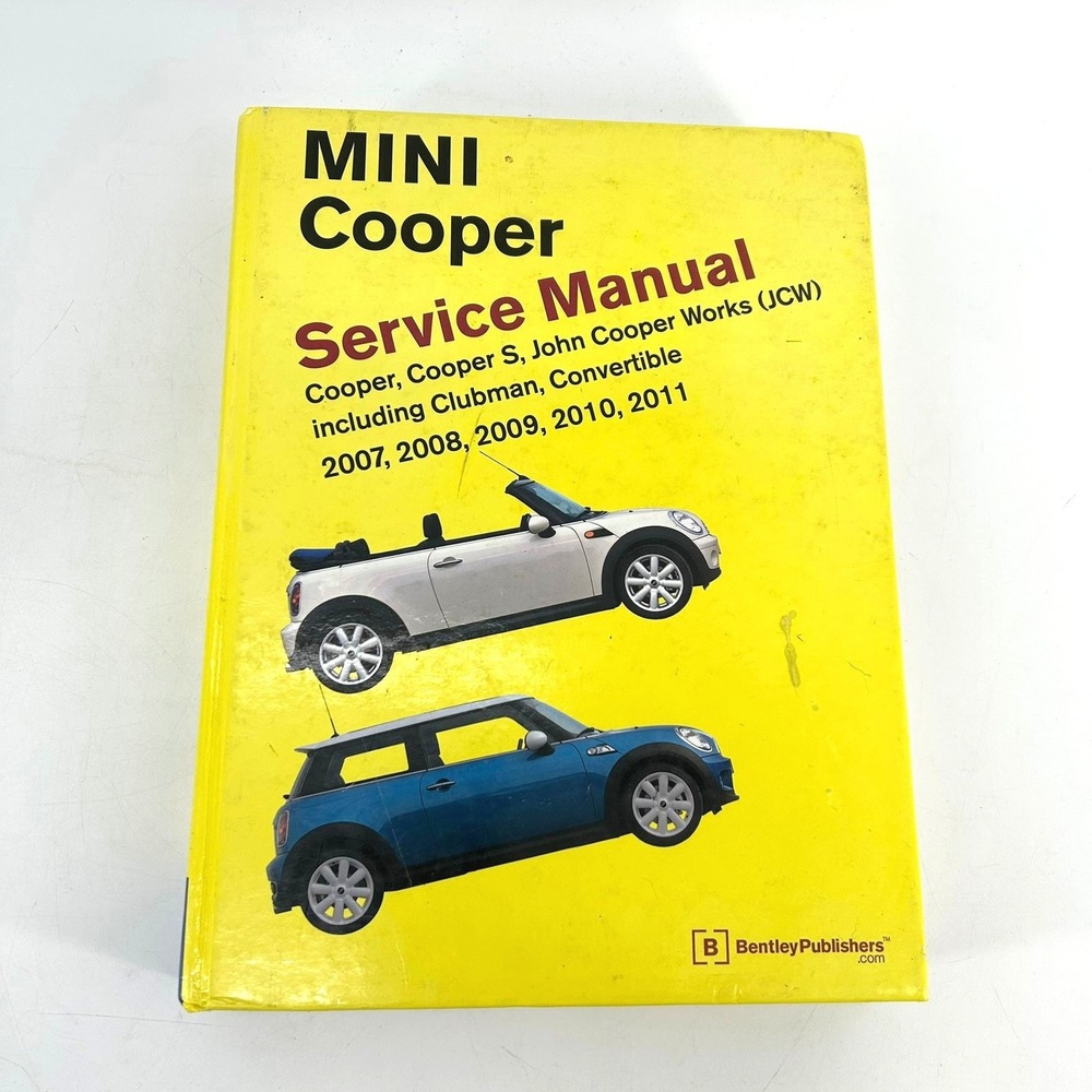 MINI Cooper Service Manual 2007-2011 Bentley Publishers R55 R56 R57 JCW Clubman